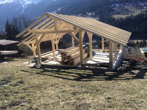 Charpentier Sallanches spécialisé dans la construction de chalet