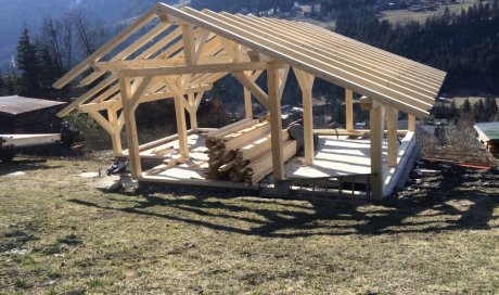 Charpentier Sallanches spécialisé dans la construction de chalet