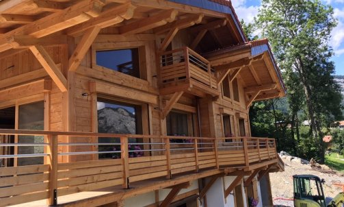 construction de chalet en bois Sallanches